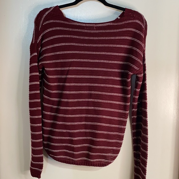 SO kohl’s maroon sweater! Thick but would go over cami. - Picture 2 of 3